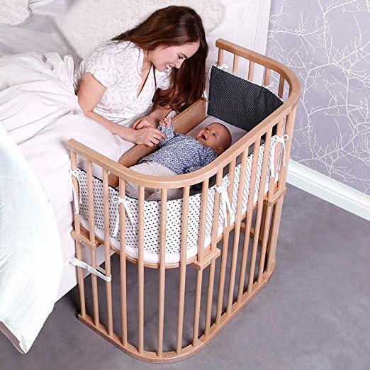 bassinet that connects to bed