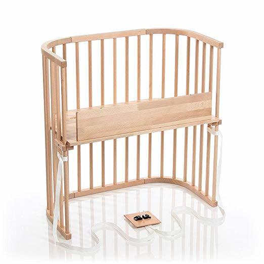 half bassinet that connects to bed